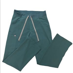 FIGS-Kade Cargo Scrub Pants-HYDROGREEN XS